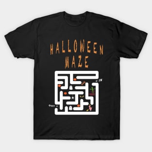 Halloween Maze - Happy Halloween Day T-Shirt